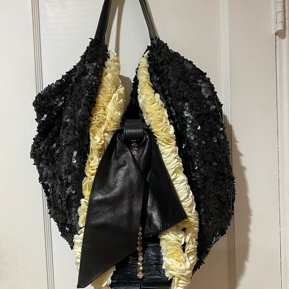 SOLD Valentino 360 sequined bag ASO Gossip Girl - Picture 2 of 6